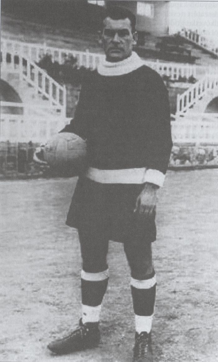 Ο Ούγγρος τερματοφύλακας Franz Platko Kopiletz